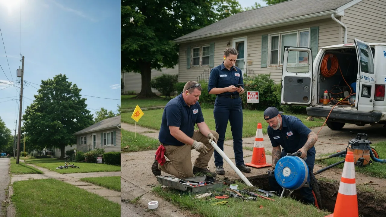 Sewer Line Repair in Sherrodsville, OH near me